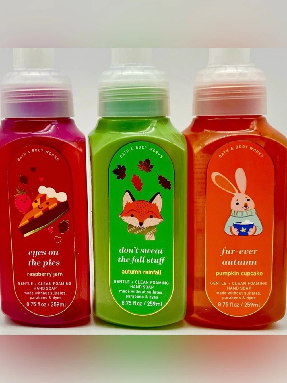 Bath & Body Works Happy Fall Y’all Fox PocketBac 8 Pc Set
